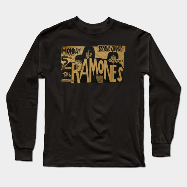 Ramones, 10/05/1981, Ann Arbor Long Sleeve T-Shirt by Colonel JD McShiteBurger